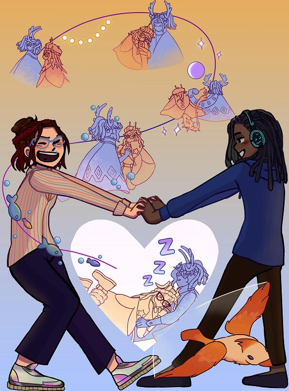 A picture of my OC Strawb