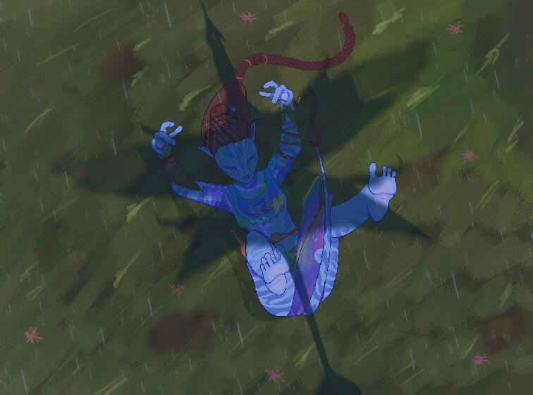 A picture of my OC Strawb